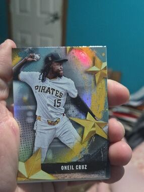 Topps Oneil Cruz Baseball Card - White, Gold & Black